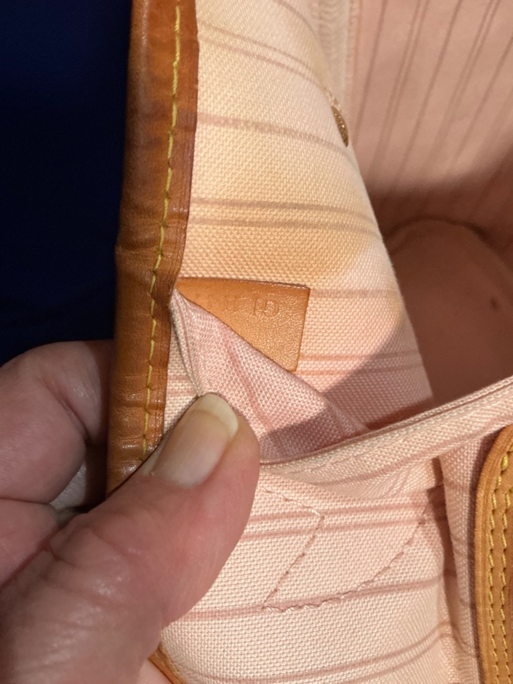 ✨Special edition Authentic Louis Vuitton Damier Azur Tahitienne Neverfull MM - Picture 14 of 16